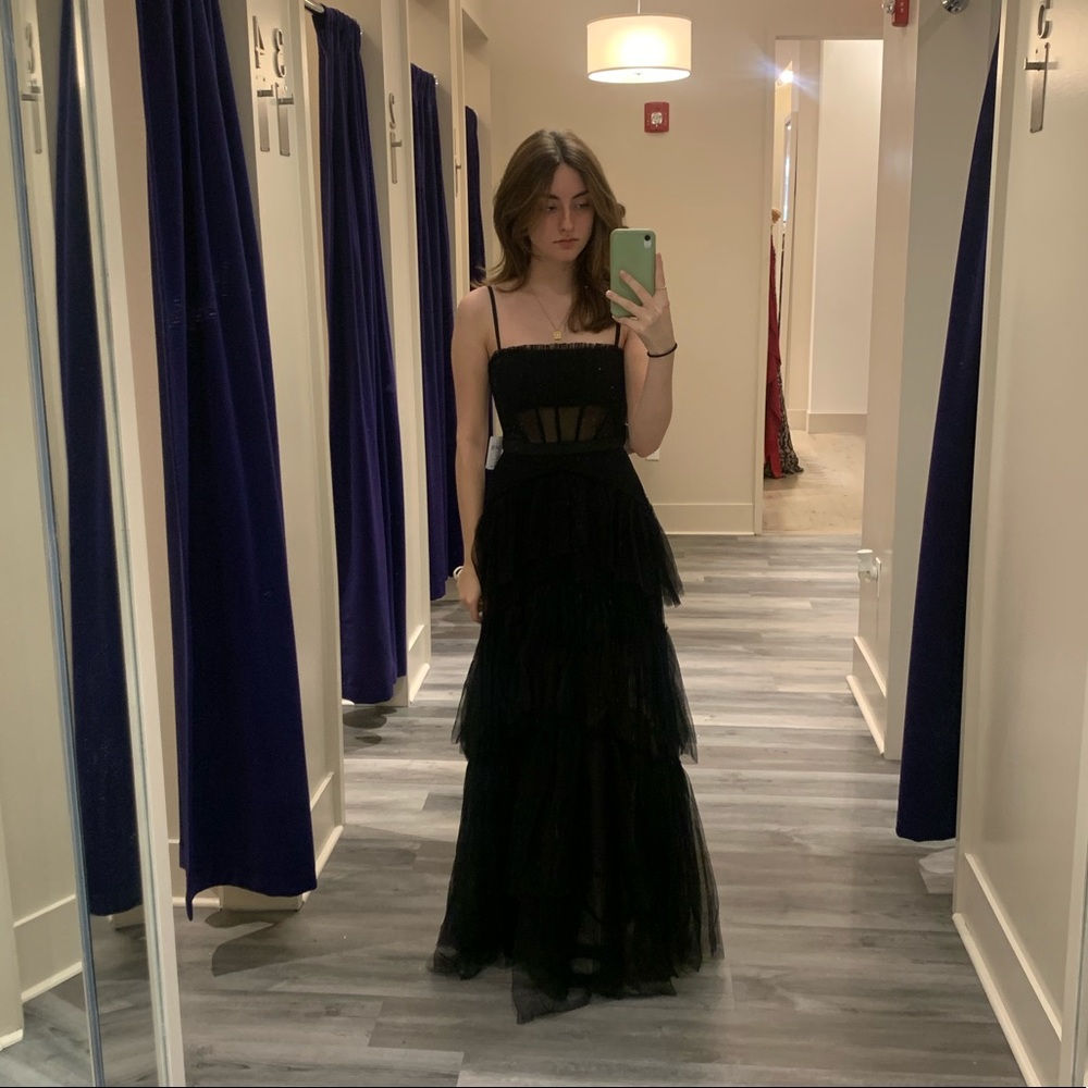 Windsor Black Tulle Dress